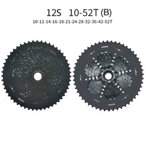 Casete SLX XT XTR DEORE 12 velocidades hiperglid MICRO SPLINE 10-50T/52T ajuste Shimano - Imagen 1 de 15