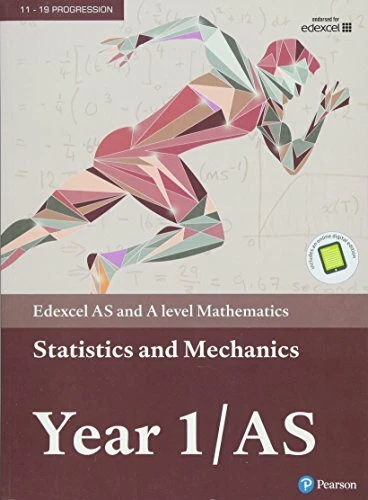 Edexcel AS and A level Mathematics Statistics & Mechanics Year 1/AS Textbook +  - Image 1 of 1