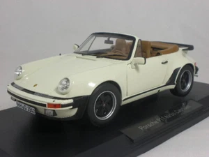 Norev Porsche 911 Turbo Cabriolet 1987 Marfil 1/18 187661 - Imagen 1 de 3