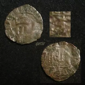 ESPAÑA, 164-ENRIQUE II, 1/4 DEL REAL DE SEVILLA, AB. 431. - Imagen 1 de 1