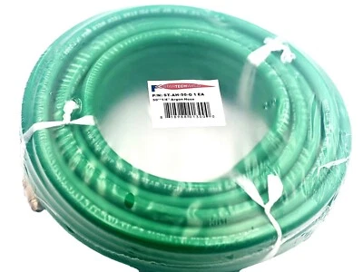 STAR TECH WELD Argon Gas Hose for MIG/TIG Flowmeter 1/4" ID 50FT 5/8"X18 Male, Inert Gas Hose