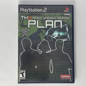 PlayStation 2: Th3 Plan - Tested Video Game with Manual - Picture 1 of 3