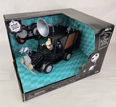 Disney The Nightmare Before Christmas RC Car with Lights 2.4G The Mayor PKGDSTRS - Image 1 of 4