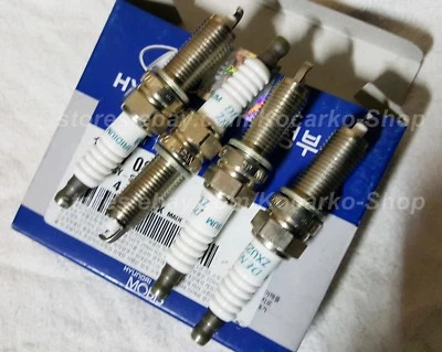 Juego de 4 bujías OEM para Hyundai Santa Fe 2,0 L 2013-2015 #1884909085 Foto 1 de 3