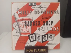 Mills Brothers Famous Barber Shop Ballads Volume Two 1949 Decca DL 5051 Jazz Pop - Picture 1 of 14
