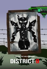 District 9 Poster Length :500 mm Height: 800 mm SKU: 7620