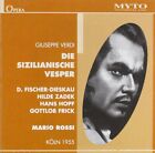 Dieskau/Zadek/Hopf/Frick/Tobi Die Sizilianische Vesper (Fischer-dieskau, Za (CD)