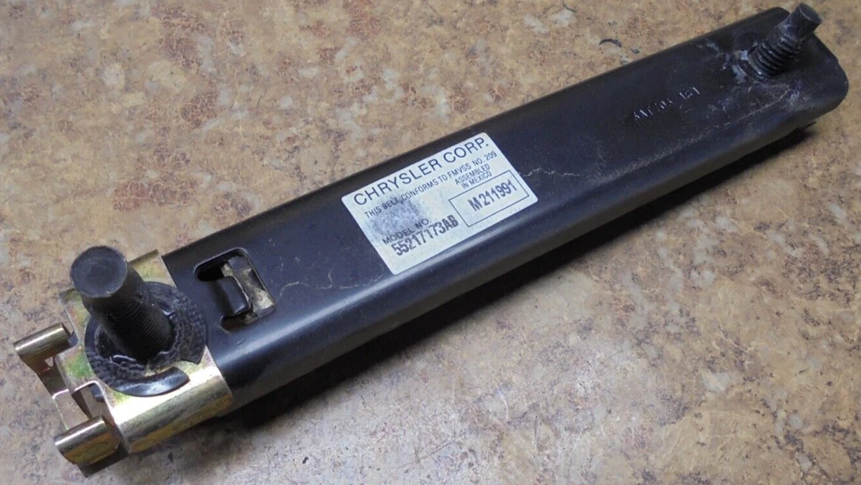 Jeep Wrangler TJ 1999 cinturón de seguridad delantero pasajero ajuste del lado del conductor Foto 1 de 1