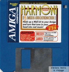 Amiga Computing - Diciembre 1993 - Harmoni Midi-Sequencer - Commodore Amiga - Imagen 1 de 2