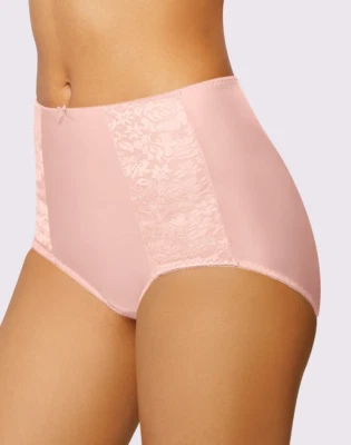 Calzoncillo modelador rosa rubor corte completo doble soporte Bali talla 9/2XL Foto 1 de 4