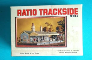 Boxed Ratio Trackside 4mm OO Gauge Plastic Kit 504 - GWR BR etc Station Building - Picture 1 of 2