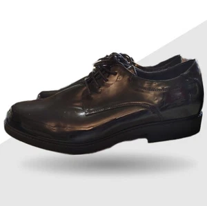 Zapatos de vestir Derby de esmoquin de charol sintético Bruno Marc clásicos con cordones 13 para hombre - Imagen 1 de 6