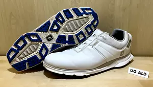 Zapatos de golf FootJoy Pro SL BOA de cuero blanco talla para hombre 9,5M 53078 - Imagen 1 de 8