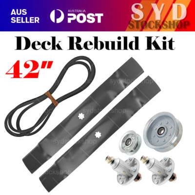 Deck Rebuild Kit Fits Inc Screws Selected John Deere Mowers 42" Gx22151 Gx20072  - image 1 of 4