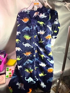 Hudson Baby Long Sleeve Sleeping Bag 6-12 Months Dinosaur Print 100% Polyester - Picture 1 of 4