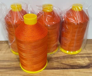 Amann Strongbond Bonded Nylon Thread B-69 T-70, 4ea/10.5oz. 3827yds. Orange 3516 - Picture 1 of 8