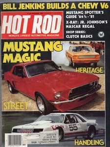 HOT ROD MAGAZINE NOVEMBER 1981 MUSTANG MAGIC NASCAR REGAL WALTRIP - Picture 1 of 1
