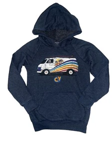Californian Vintage Unisex Kids Pullover Hoodie Sweatshirt With Van Graphic 8 - Picture 1 of 4