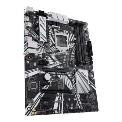 ASUS Intel Z390 PRIME Z390-P LGA1151 ATX Dual M.2 ddr4 4266MHz  HDMI USB3.1 Gen2 - Image 1 of 4