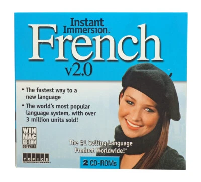 Instant Immersion LEARN how to Speak BEGINNER FRENCH Language Win/Mac CD - Image 1 of 3