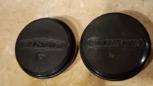 2x Lot Freightliner Black Horn Button P/N: A14-15472-000 - Foto 1 di 3