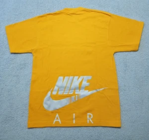 Hombre NIKE KJ AIR Naranja/Amarillo SS Heavyweight Camiseta Talla XS - NUEVO - Imagen 1 de 5
