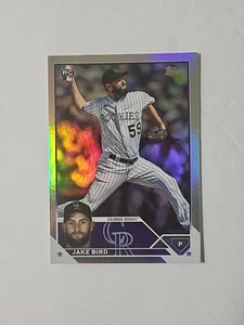 2023 Topps Update Jake Bird Rainbow Foil #Us162 - Picture 1 of 2