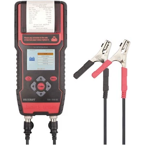 VOLTCRAFT VCBT1224 Imprimé Voiture Testeur Batterie 2V 24V 243 MM X10 MM X 59 MM - Picture 1 of 7
