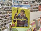 Cyberpunk 2077 Day One Edition With Keychain/Keyring Ps4 Playstation Ita New