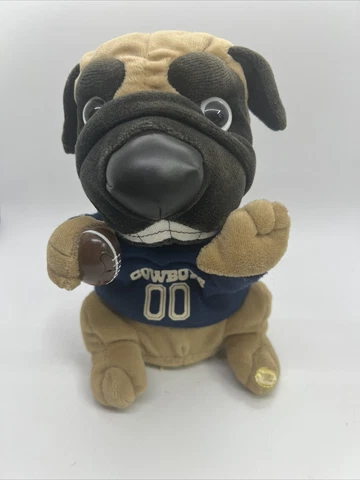 Vintage Gemmy NFL Dallas Cowboys Toy Dancing Dog Rare Cover
