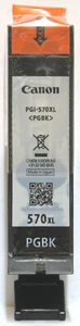 Cartucho negro Canon PGI-570 XL PGBk genuino. Nuevo y precintado. - Imagen 1 de 2
