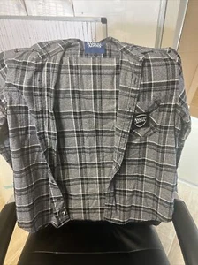 Samuel Adam’s Flannel Button Up Shirt large - Picture 1 of 6