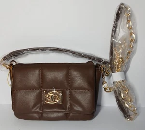 bebe Veronica Umhängetasche/Henkeltasche. Schokolade. Original  - Bild 1 von 7