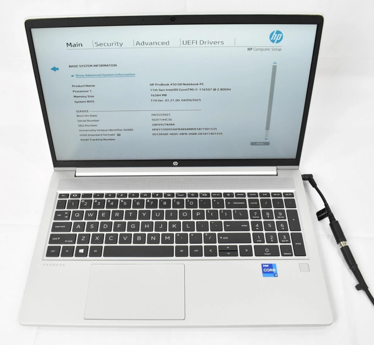 HP ProBook 16 GB RAM 256 GB SSD Capacity PC Laptops & Netbooks for