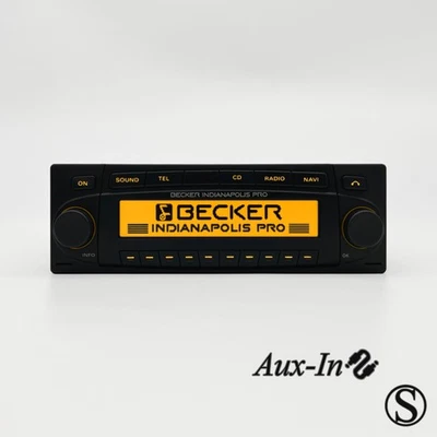 Becker Indianapolis Pro Radio BE7950 für Aux Mercedes W202 W124 W210 W140 R129 - Bild 1 von 4