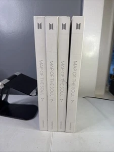 BTS - Map of the Soul 7 - Version 1 - 4 with all inserts and stickers KPop Lot - Picture 1 of 6