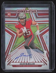 2024 ROOKIE AUTOGRAPHS JALEN MCMILLAN RC AUTO 222/299 TAMPA BAY BUCCANEERS #139 - Picture 1 of 2
