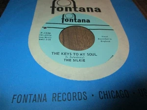 1966 THE SILKIE The Keys To My Soul +Leave Me To Cry US 7" Fontana F-1536 NM/VG+ - Picture 1 of 2