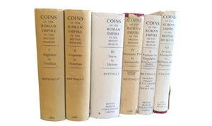Coins of the Roman Empire in The British Museum Complete set : 6 Volumes - Picture 1 of 7