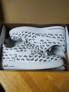 Zapatos Nike Air Force 1 Low QS para hombre talla 10,5 blancos AH8462-100 - Imagen 1 de 9