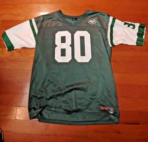 Maglia calcio vintage anni 90 Nike USA NFL New York Jets Wayne Chrebet #80 mesh XL - Foto 1 di 6