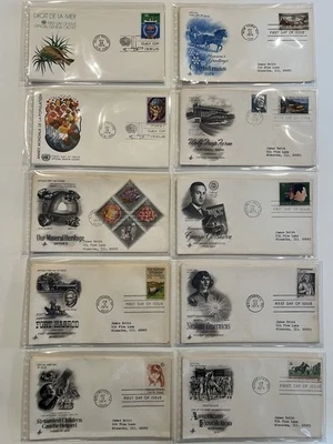 US Postage First Day of Issue Stamped Envelopes From 1972-74 - Lot 0f 20 - Image 1 of 4