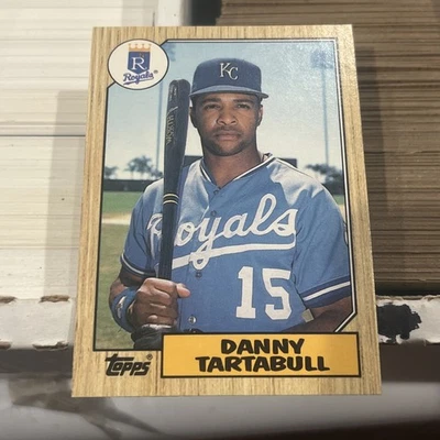 1987 Topps Traded #120T Danny Tartabull TIFFANY (White Back/No Stars) - Image 1 of 2