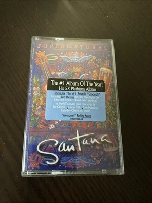 Santana - Supernatural Cassette Tape Album - Image 1 of 2