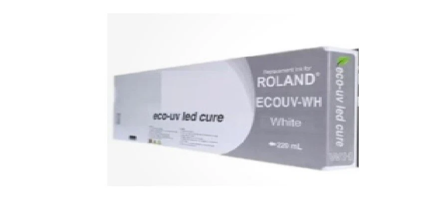 2 CARTUCHOS PREMIUM COMPATIBLES ROLAND EUV4 220ML BLANCO Foto 1 de 1