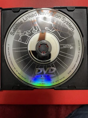 2000-2003 Acura RL / TL / CL Coupe Navigation OEM DVD Map 2008 Update 🚗 - Image 1 of 4