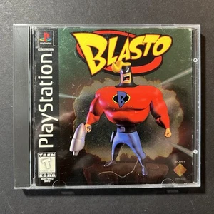 Blasto Playstation 1 PS1 con cover foil testata manuale - Foto 1 di 5