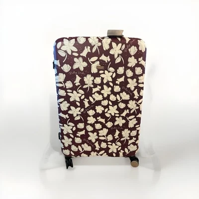 Radley Thrift Floral Dark Cherry Large 4 Wheel Suitcase BNWT RRP £199 gift Xmas  - Image 1 of 4