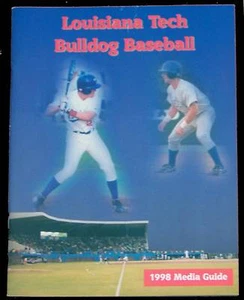 1998 Louisiana Tech Bulldogs NCAA Baseball Media Guide - Bild 1 von 1