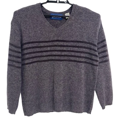 Express Bleus Vintage Hombre Lana Cuello en V Suéter Talla L Foto 1 de 4